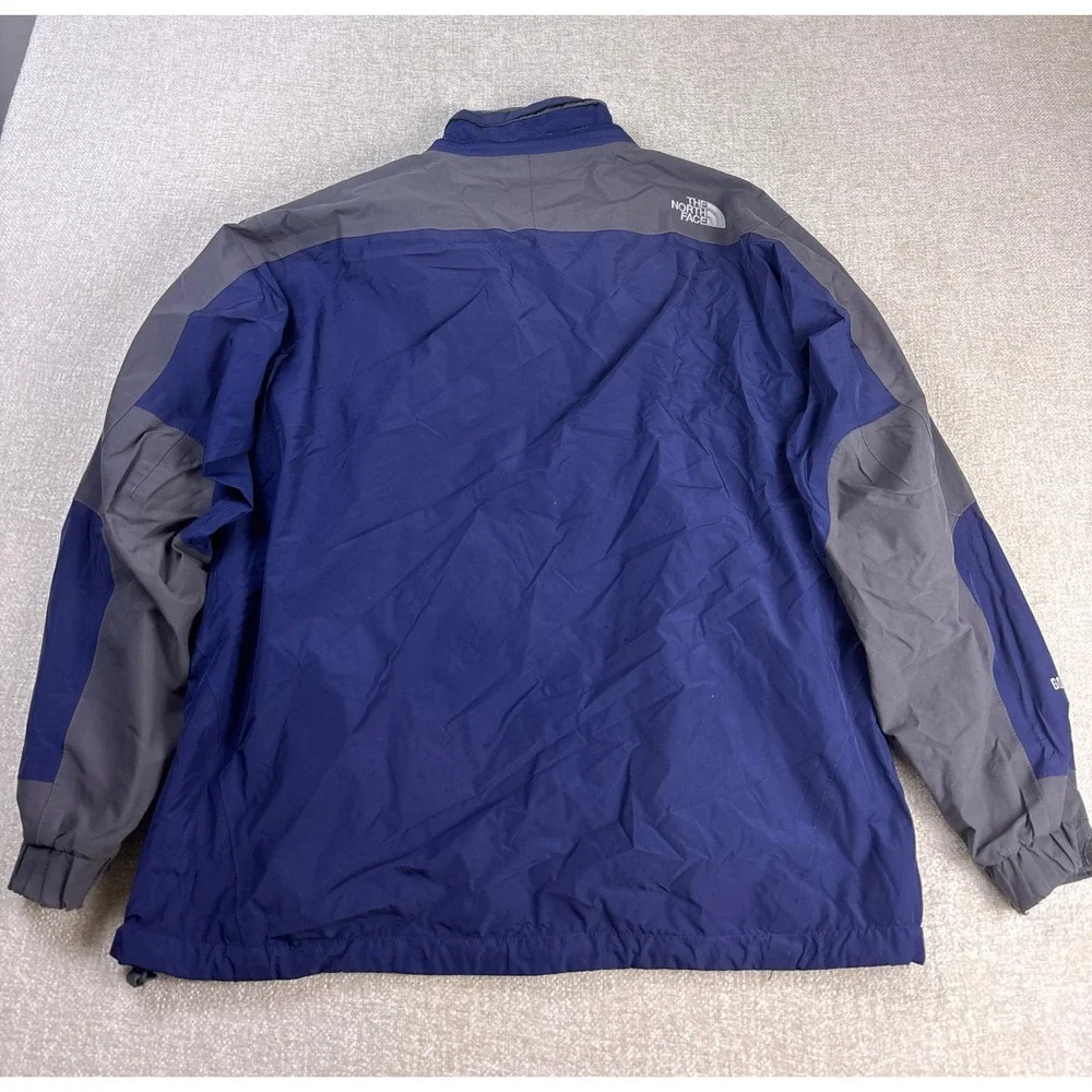 The North Face Summit Series Gore-Tex Jacket Mens Large Blue Grey Hardshell 3363